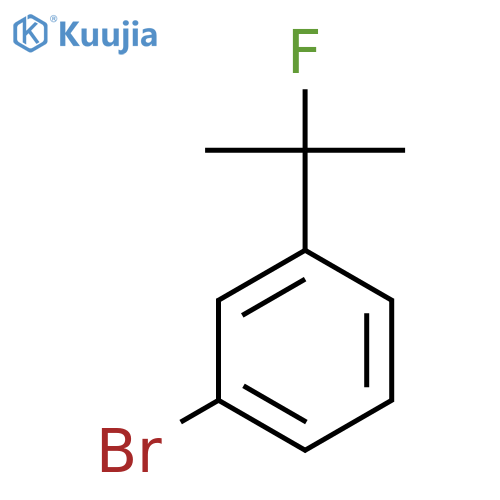 1-Bromo-3-(2-fluoropropan-2-yl)benzene structure