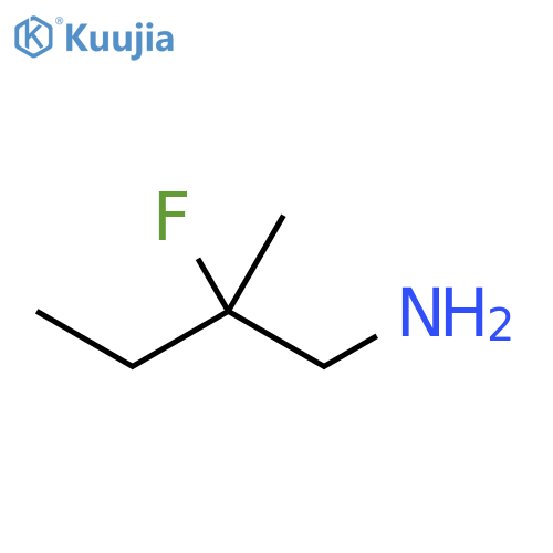 2-fluoro-2-methylbutan-1-amine structure