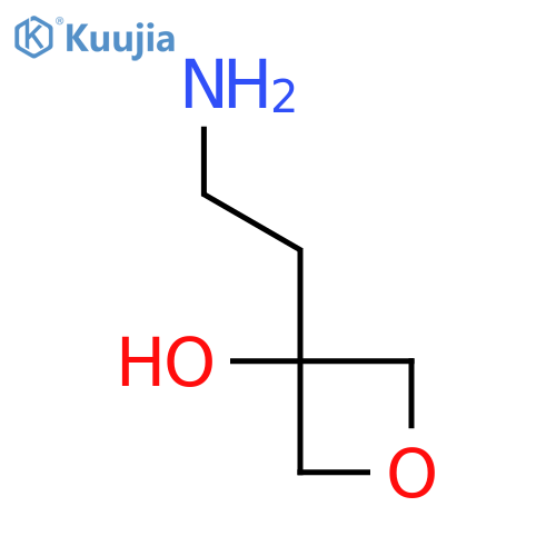 3-(2-Aminoethyl)oxetan-3-ol structure