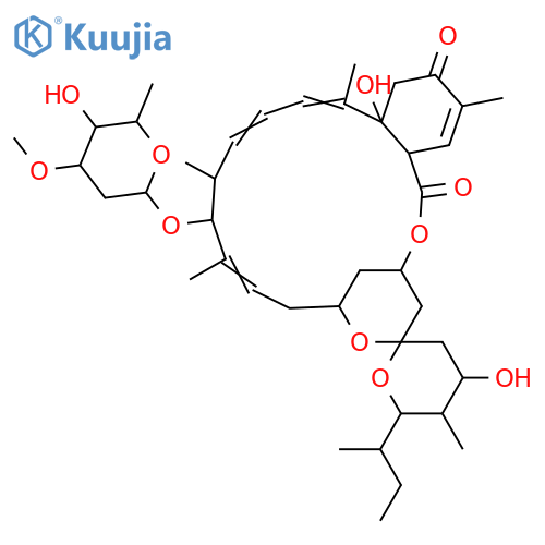 6,8a-Seco-6,8a-deoxyavermectin A1a aglycone; 22,23-Dihydro, 23S-hydroxy, O-de-Me, 5-ketone, 13-O-(2,6-dideoxy-3-O-methyl-α-L-arabino-hexopyranoside) structure