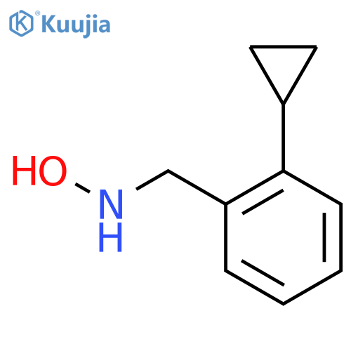 N-(2-cyclopropylphenyl)methylhydroxylamine structure