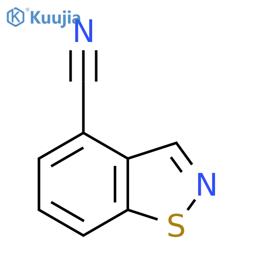 Benzo[d]isothiazole-4-carbonitrile structure