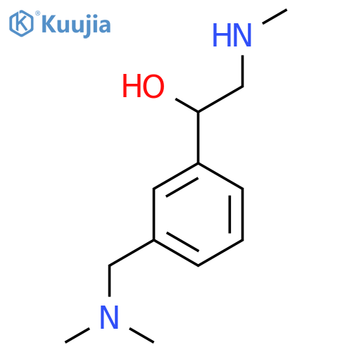 1-{3-(dimethylamino)methylphenyl}-2-(methylamino)ethan-1-ol structure