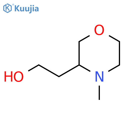 2-(4-Methylmorpholin-3-yl)ethan-1-ol structure