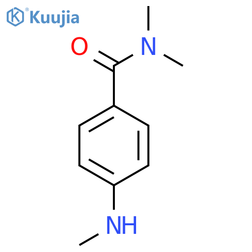 N,N-dimethyl-4-(methylamino)benzamide structure