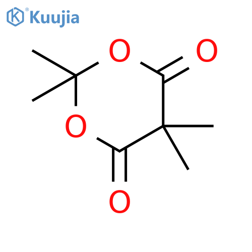 tetramethyl-1,3-dioxane-4,6-dione structure