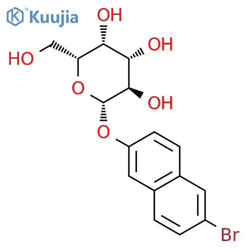 6-Bromo-2-naphthyl B-D-Galactoside structure