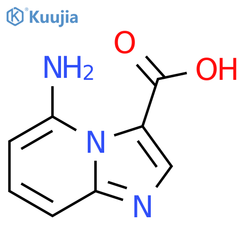 5-Aminoimidazo[1,2-a]pyridine-3-carboxylic acid structure