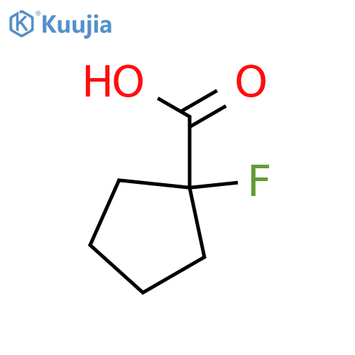 1-fluorocyclopentane-1-carboxylic acid structure