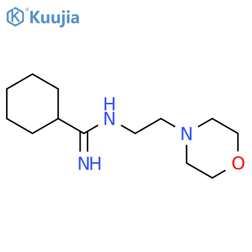 1-Cyclohexyl-3-(2-(4-morpholinyl)ethyl)carbodiimide structure