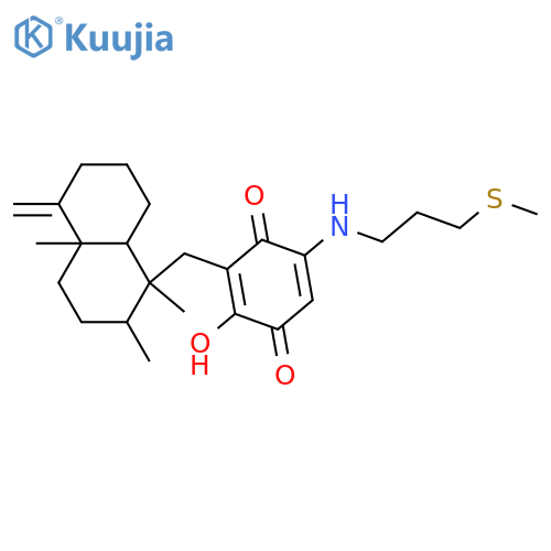 Smenospongine; 5-Epimer, N-[3-(methylthio)propyl] structure