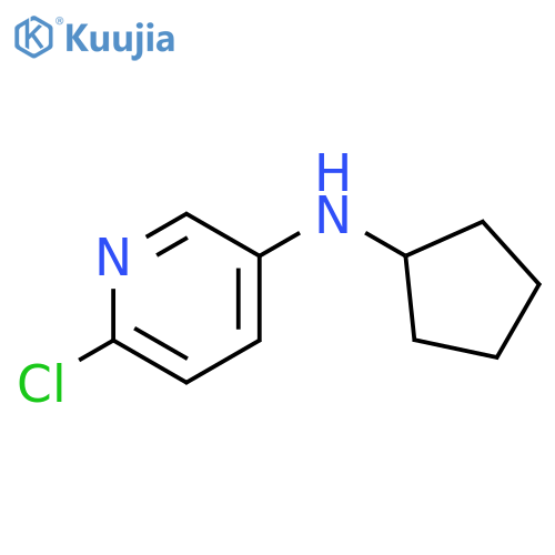 6-Chloro-N-cyclopentylpyridin-3-amine structure