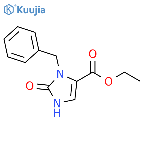 ethyl 3-benzyl-2-oxo-2,3-dihydro-1H-imidazole-4-carboxylate structure