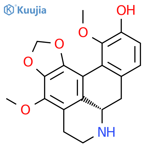 5H-Benzo[g]-1,3-benzodioxolo[6,5,4-de]quinolin-11-ol,6,7,7a,8-tetrahydro-4,12-dimethoxy-, (7aS)- (9CI) structure