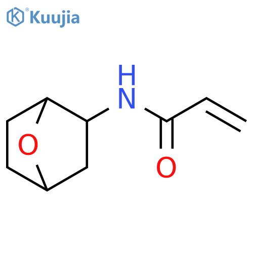 N-{7-oxabicyclo2.2.1heptan-2-yl}prop-2-enamide structure