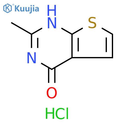 2-methylthieno2,3-dpyrimidin-4(3H)-one hydrochloride structure