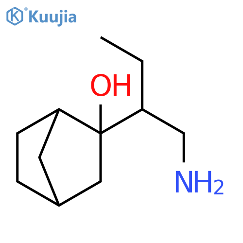 Bicyclo[2.2.1]heptan-2-ol, 2-[1-(aminomethyl)propyl]- structure