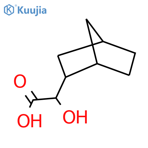 2-{bicyclo2.2.1heptan-2-yl}-2-hydroxyacetic acid structure