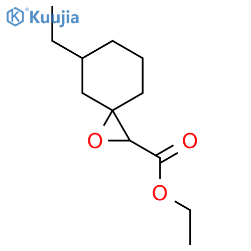 Ethyl 5-ethyl-1-oxaspiro[2.5]octane-2-carboxylate structure
