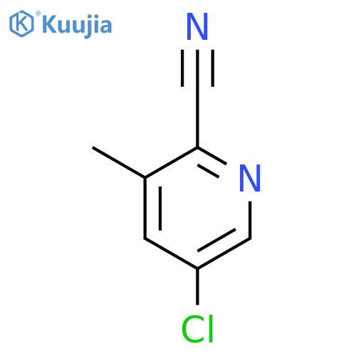 5-Chloro-3-methylpyridine-2-carbonitrile structure