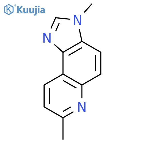 3H-Imidazo[4,5-f]quinoline,3,7-dimethyl- structure