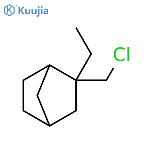 2-(Chloromethyl)-2-ethylbicyclo[2.2.1]heptane structure