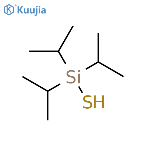 Triisopropylsilanethiol structure