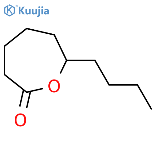2-Oxepanone, 7-butyl-, (7R)- structure