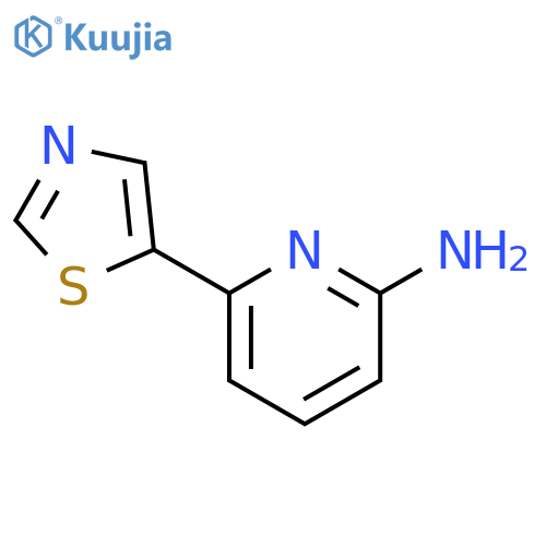 2-AMINO-6-(5-THIAZOLYL)PYRIDINE structure