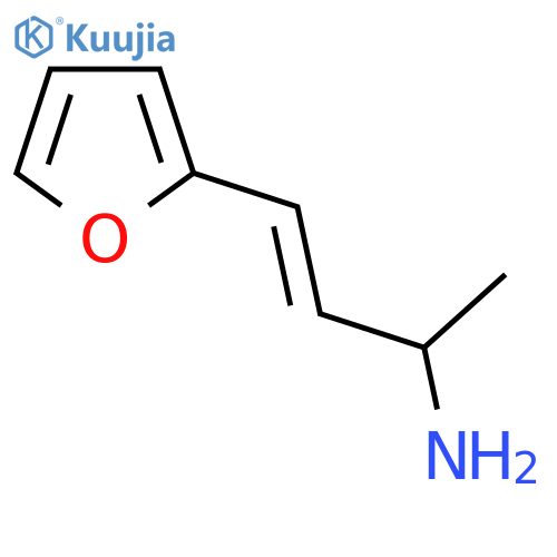 4-(furan-2-yl)but-3-en-2-amine structure