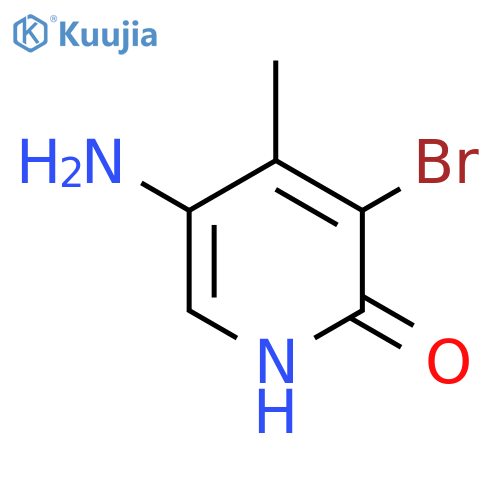 5-Amino-3-bromo-4-methylpyridin-2(1H)-one structure