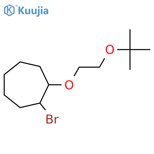 1-bromo-2-2-(tert-butoxy)ethoxycycloheptane structure