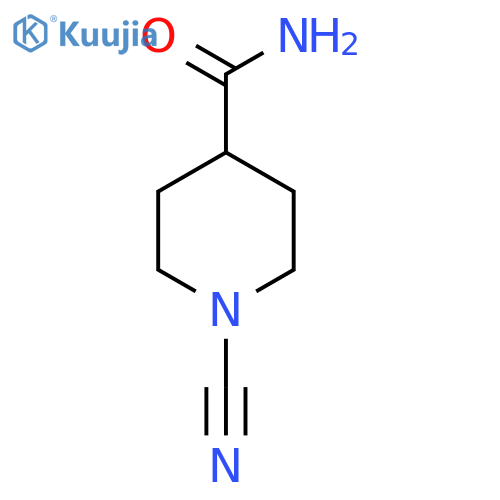 1-Cyanopiperidine-4-carboxamide structure