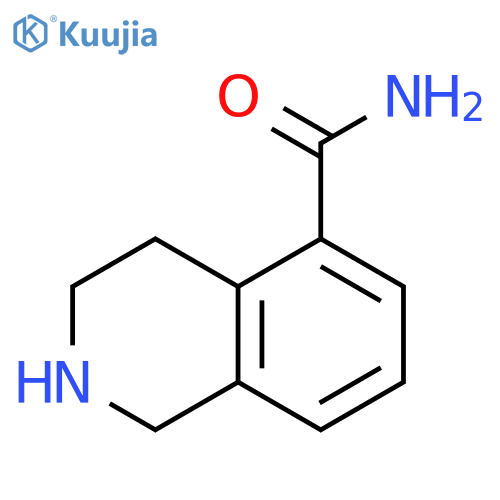 1,2,3,4-tetrahydroisoquinoline-5-carboxamide structure