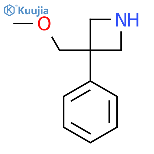 3-(Methoxymethyl)-3-phenylazetidine structure