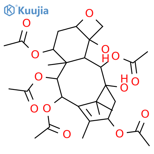 5,20-Epoxy-11-taxene-1,2,4,7,9,10,13-heptol; (1β,2α,4α,5β,7β,9α,10β,13α)-form, 2,7,9,10,13-Penta-Ac structure