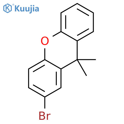 2-Bromo-9,9-dimethyl-9H-xanthene structure