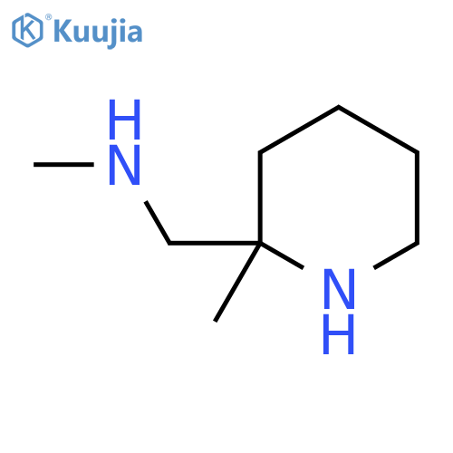 methyl(2-methylpiperidin-2-yl)methylamine structure