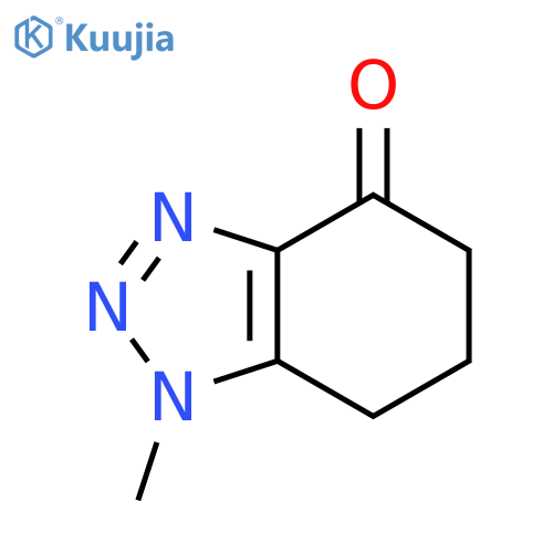 4H-Benzotriazol-4-one, 1,5,6,7-tetrahydro-1-methyl- structure