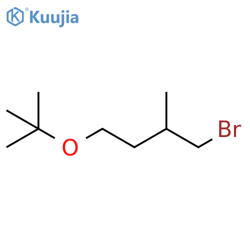 Butane, 1-bromo-4-(1,1-dimethylethoxy)-2-methyl- structure
