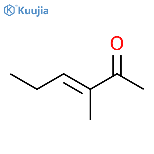 3-Hexen-2-one, 3-methyl-, (3E)- structure