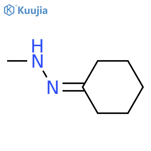 Cyclohexanone, methylhydrazone structure