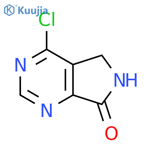 4-Chloro-5,6-dihydropyrrolo[3,4-d]pyrimidin-7-one structure