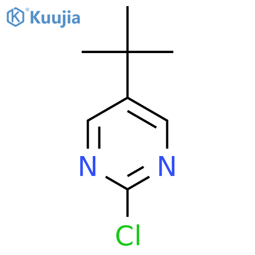 5-Tert-butyl-2-chloropyrimidine structure