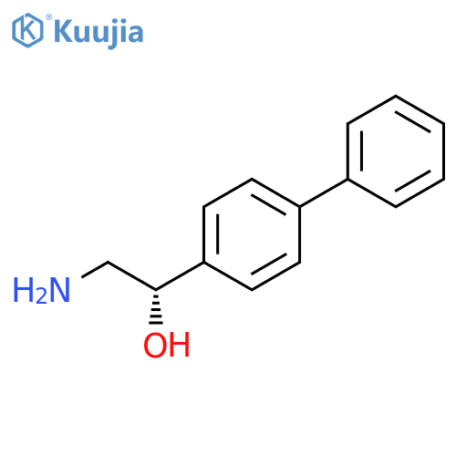 (1S)-2-amino-1-(4-phenylphenyl)ethan-1-ol structure