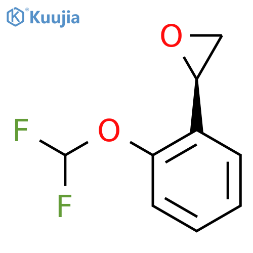 (2R)-2-2-(difluoromethoxy)phenyloxirane structure
