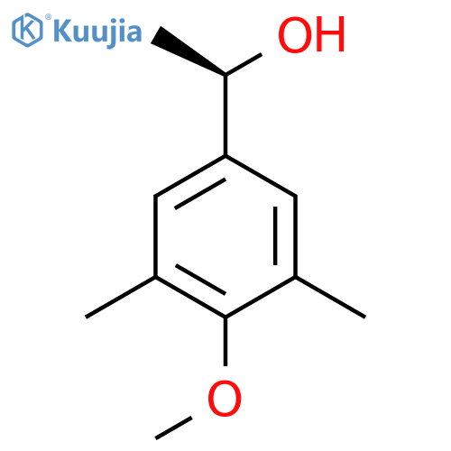 (1R)-1-(4-methoxy-3,5-dimethylphenyl)ethan-1-ol structure