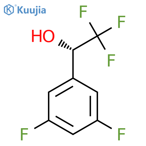 (1S)-1-(3,5-difluorophenyl)-2,2,2-trifluoroethan-1-ol structure