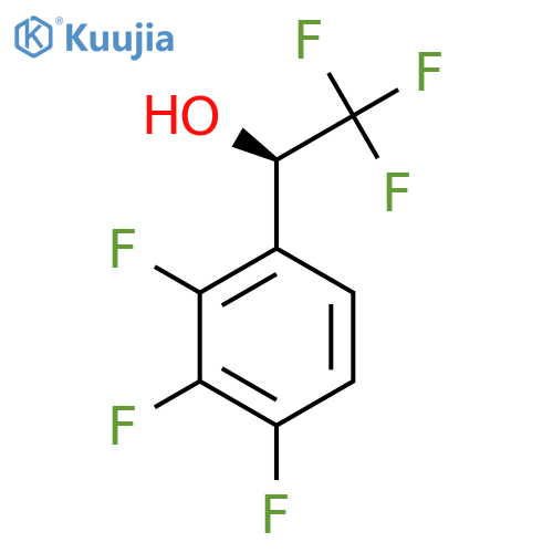 (1R)-2,2,2-trifluoro-1-(2,3,4-trifluorophenyl)ethan-1-ol structure