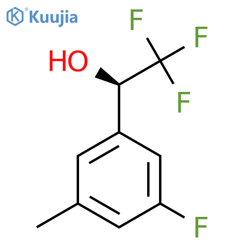 (1R)-2,2,2-trifluoro-1-(3-fluoro-5-methylphenyl)ethan-1-ol structure